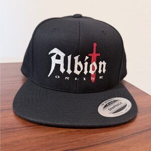 Albion Online Black Snapback Hat